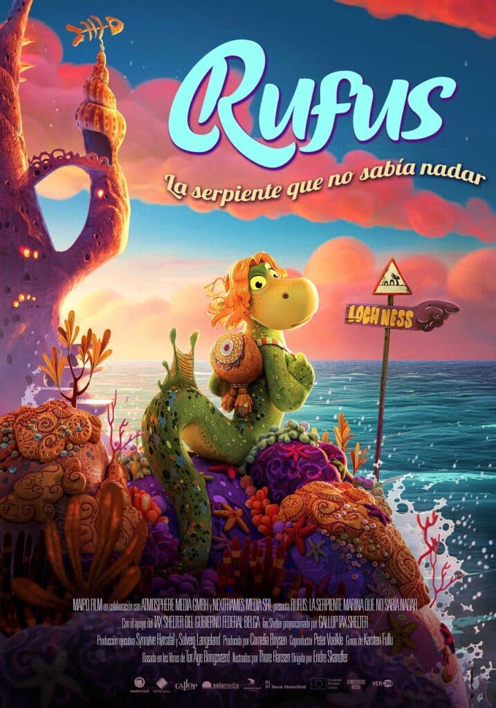 El cineasta Endre Skandfer recupera un clásico de la literatura nórdica y uno de sus personajes más célebres: Ruffen, un entrañable reptil acuático con pánico al agua