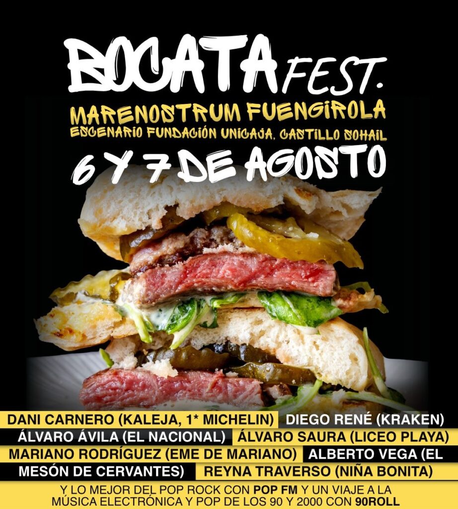 Bocata Fest reúne en Marenostrum Fuengirola bocadillos de autor que solo podrán degustarse durante los dos días de festival 