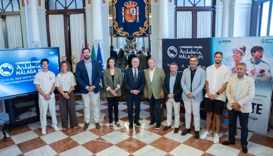 Málaga da la bienvenida al Andalucía Málaga Premier Pádel P1 2026