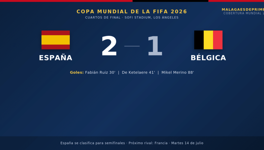España roza la gloria: a un paso de repetir la hazaña de Sudáfrica 2010 tras eliminar a Bélgica