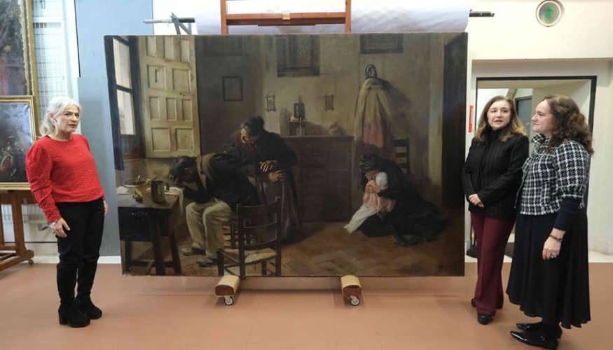 La Junta incorpora la pintura social al Bellas Artes de Sevilla con el lienzo más relevante de Alpériz