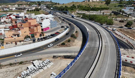 Transportes pone en servicio 8,2 km del Acceso Sur al Puerto Bahía de Algeciras tras invertir más de 43 millones de euros