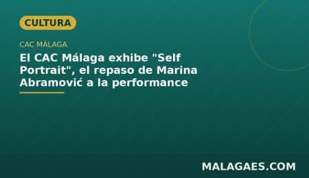 El CAC Málaga exhibe "Self Portrait", el repaso de Marina Abramović a cuatro décadas de performance