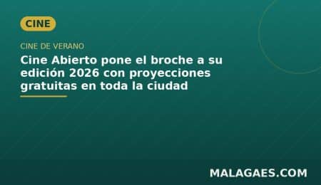 Cine Abierto pone el broche a su edición 2026 con proyecciones gratuitas en toda la ciudad