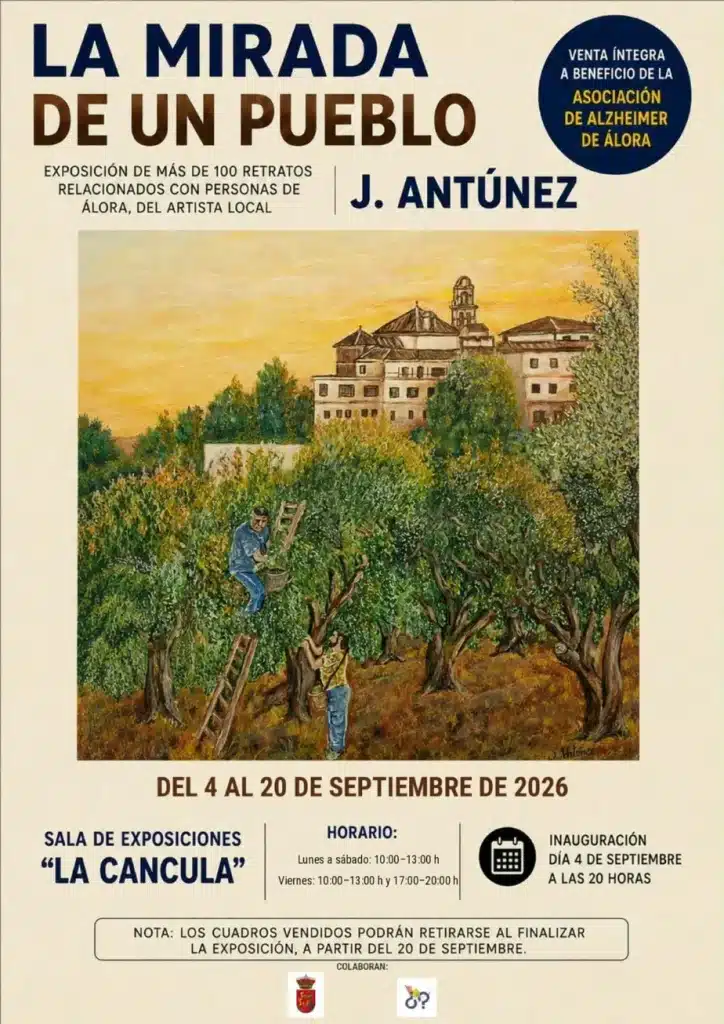 La Mirada de un Pueblo: la exposición solidaria de J. Antúnez retrata el alma de Álora La Mirada de un Pueblo: la exposición solidaria de J. Antúnez retrata el alma de Álora