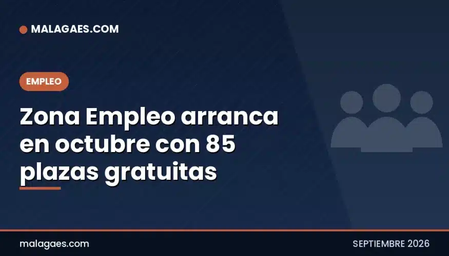 Zona Empleo arranca en octubre con 85 plazas gratuitas