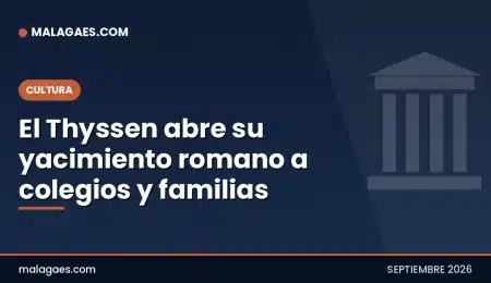 El Thyssen abre su yacimiento romano a colegios y familias
