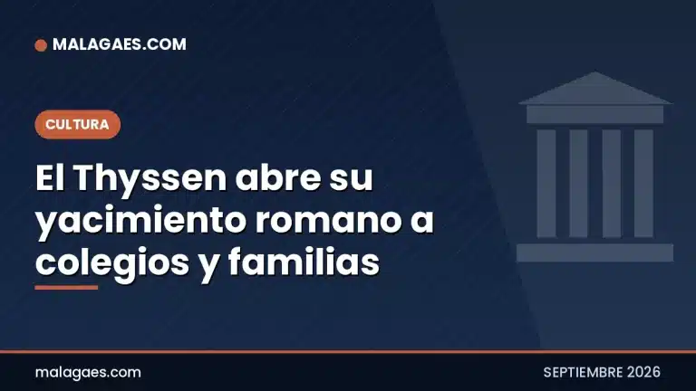 El Museo Carmen Thyssen incorpora el yacimiento romano de Villalón a su programa educativo 2026-2027