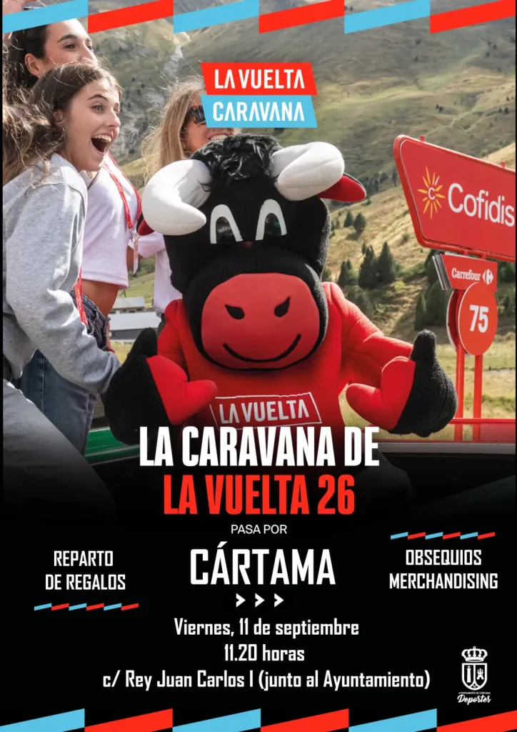 La Vuelta 26 atraviesa Cártama el 11 de septiembre dentro de la etapa Vélez-Málaga–Peñas Blancas la-vuelta-26-etapa-19-cartama-11-septiembre