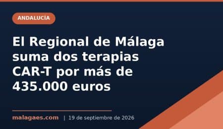 El Hospital Regional de Málaga incorpora dos nuevas terapias CAR-T para pacientes con leucemia sin alternativas