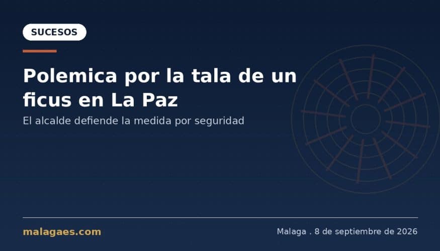 La tala de un gran ficus en la barriada malagueña de La Paz ha generado un notable malestar vecinal, después de que los residentes vieran desaparecer de la noche a la mañana un árbol que llevaba décadas dando sombra a la zona. El alcalde, Francisco de la Torre, ha defendido la actuación municipal alegando motivos de seguridad, al tratarse de un ejemplar que presentaba un avanzado estado de deterioro y que suponía un riesgo real para viandantes y vehículos. Desde el Ayuntamiento se ha trasladado que la intención es sustituir el ficus por un árbol de porte medio, más adecuado para el espacio urbano y con menor riesgo de causar daños en el arbolado o en el mobiliario circundante a medida que crezca. La medida, no obstante, no ha convencido a parte del vecindario, que lamenta la pérdida de sombra en plena ola de calor de septiembre. La controversia ha reavivado además la preocupación de otros vecinos, esta vez en la zona de Nueva Málaga, donde se han detectado ramas caídas en varios ejemplares del entorno, lo que ha llevado a solicitar una revisión más amplia del arbolado urbano en la ciudad.
