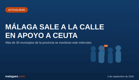Málaga es Ceuta, la provincia con más concentraciones de España en apoyo a Ceuta