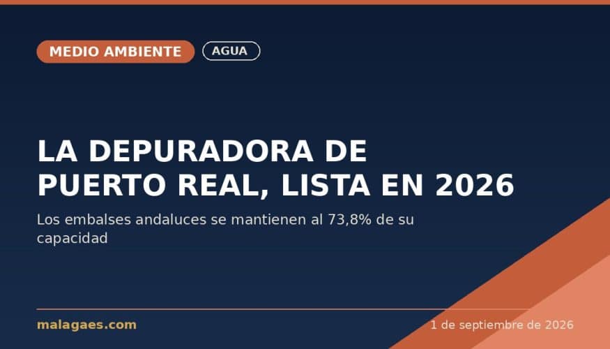 La depuradora de Puerto Real estará operativa antes de que acabe 2026