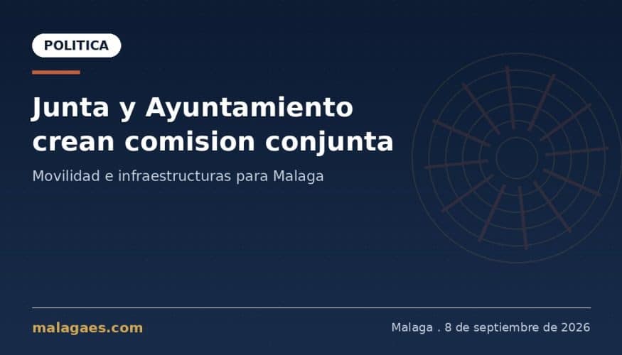 La Consejería de Fomento y Movilidad de la Junta de Andalucía y el Ayuntamiento de Málaga han acordado constituir una comisión conjunta de infraestructuras y movilidad para abordar de forma coordinada los principales proyectos de transporte que afectan a la capital y a su área metropolitana. El acuerdo ha sido rubricado por el consejero Mario Muñoz-Atanet y el alcalde, Francisco de la Torre, tras meses de gestiones entre ambas administraciones. Entre los asuntos que se abordarán en el nuevo órgano de trabajo figuran la prolongación del Metro de Málaga hacia el Hospital Virgen de la Esperanza, la mejora del carril BUS-VAO de acceso al Parque Tecnológico de Andalucía y la ampliación de la Autovía del Guadalhorce, tres actuaciones consideradas prioritarias por ambas administraciones para descongestionar los accesos a la ciudad. La comisión, de carácter periódico, contará con grupos de trabajo específicos y quedará abierta a la incorporación de otros agentes implicados en la movilidad metropolitana. El alcalde había reclamado ya en noviembre de 2025 la creación de un grupo de trabajo de estas características, una petición que ahora se materializa tras la respuesta favorable del presidente de la Junta, Juanma Moreno.