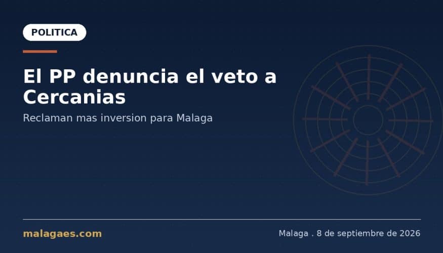 PP, Cercanías, Ministerio de Transportes, Málaga, transporte ferroviario