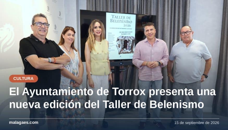 El Ayuntamiento de Torrox presenta una nueva edición del Taller de Belenismo