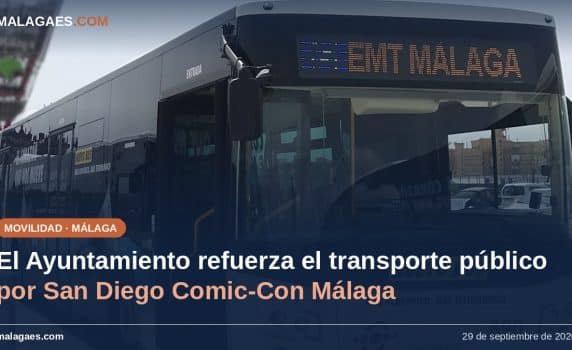 El Ayuntamiento refuerza el transporte público con motivo de la celebración de San Diego Comic-Con Málaga
