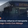 El Ayuntamiento refuerza el transporte público con motivo de la celebración de San Diego Comic-Con Málaga