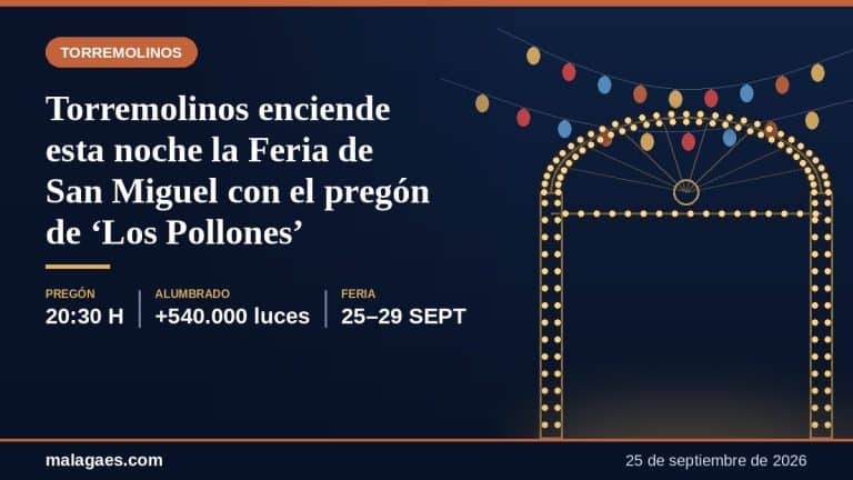 Torremolinos enciende esta noche la Feria de San Miguel con el pregón de ‘Los Pollones’