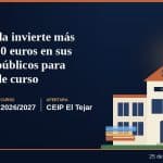 Fuengirola invierte más de 830.000 euros en sus colegios públicos para el inicio de curso