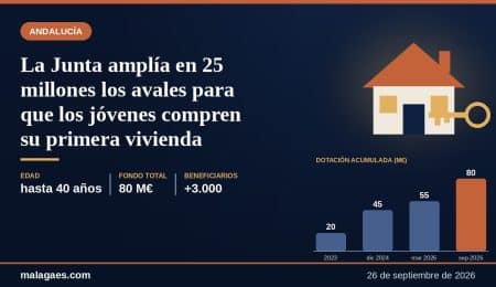 La Junta amplía en 25 millones los avales para que los jóvenes compren su primera vivienda