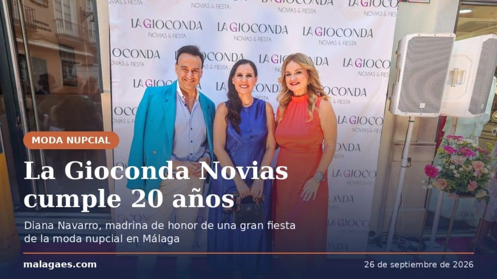 La Gioconda Novias, cumple 20 años en Málaga