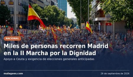 Marcha por la Dignidad: miles piden en Madrid elecciones y apoyo a Ceuta