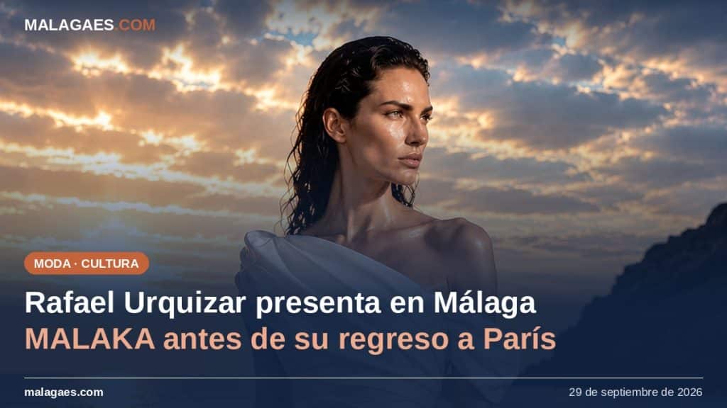 Rafael Urquizar presenta en Málaga MALAKA antes de su regreso a París