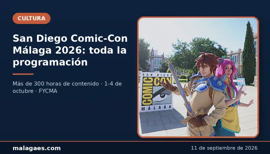 San Diego Comic-Con Málaga 2026