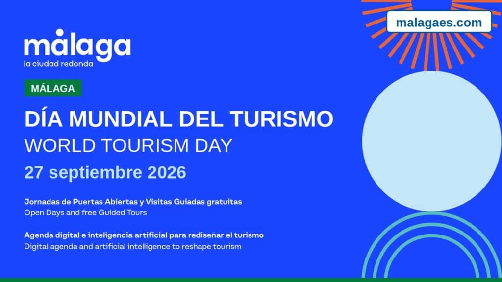 Málaga conmemora el Día Mundial del Turismo con una programación especial en 31 museos, centros expositivos y monumentos