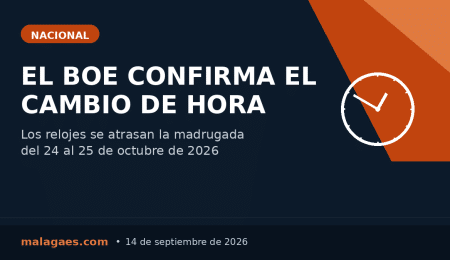 horario de invierno 2026, BOE cambio de hora, cuándo cambia la hora en España, último cambio de hora 2026