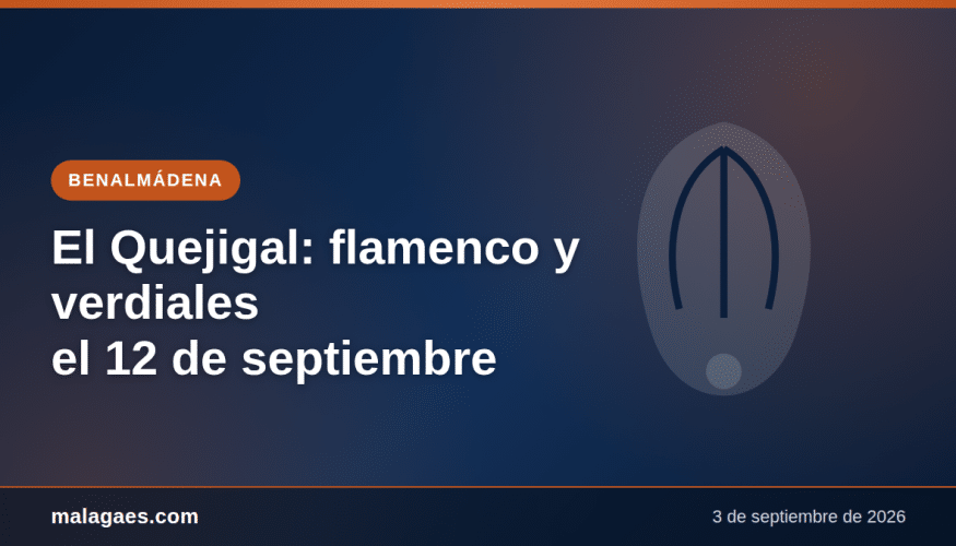 Benalmádena celebra el 12 de septiembre la XXIII edición del festival "El Quejigal" en Los Nadales, con verdiales, baile y cante flamenco