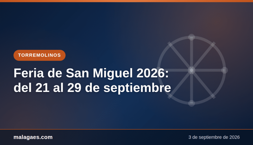 Feria de San Miguel de Torremolinos, caseta y alumbrado