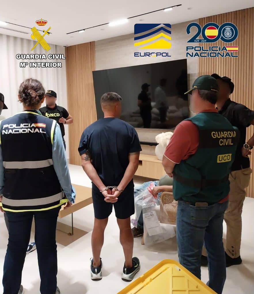 Desarticulada una organización de narcotráfico internacional que operaba como red de blanqueo al servicio del crimen organizado