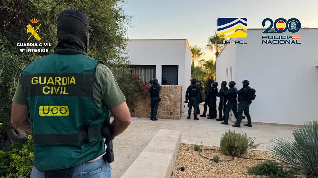 Desarticulada una organización de narcotráfico internacional que operaba como red de blanqueo al servicio del crimen organizado