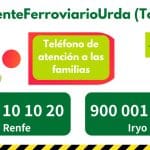 La Junta moviliza recursos del 061 y atención psicológica tras el accidente ferroviario de Urda