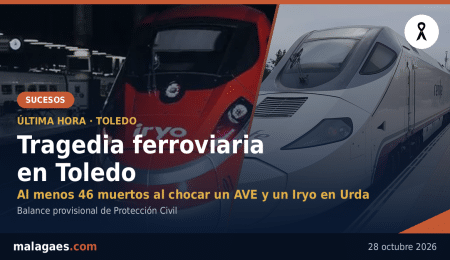 Tragedia ferroviaria en Toledo: al menos 46 muertos tras chocar un AVE y un Iryo en Urda