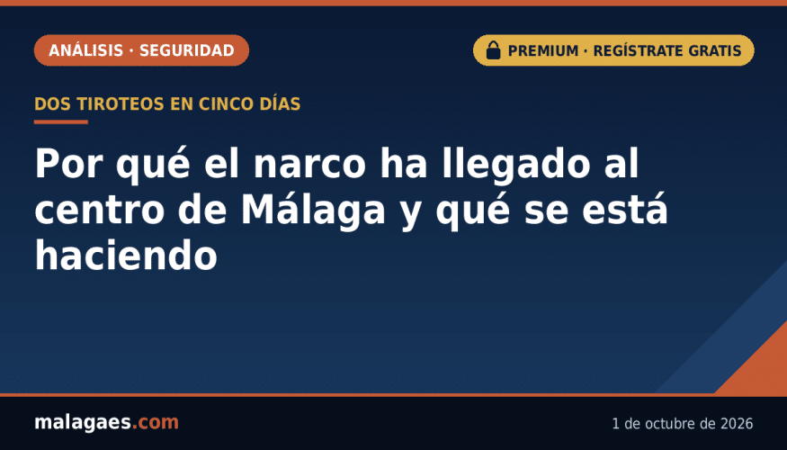 Análisis | Dos tiroteos en cinco días: por qué el narco ha llegado al centro de Málaga y qué se está haciendo
