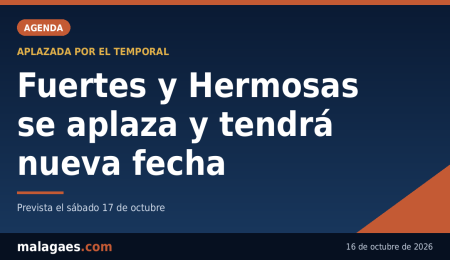 Aplazada por el temporal la XI edición de Fuertes y Hermosas en la plaza de la Constitución de Málaga Aplazada por el temporal la XI edición de Fuertes y Hermosas en la plaza de la Constitución