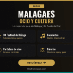 Malagaes Ocio y Cultura: el Festival de Málaga, los conciertos, el cine y las galerías, en una sola web