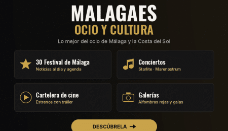 Malagaes Ocio y Cultura: el Festival de Málaga, los conciertos, el cine y las galerías, en una sola web