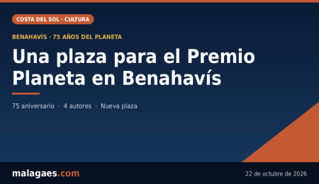 Benahavís estrena la Plaza Premio Planeta con cuatro ganadores del galardón en su 75 aniversario