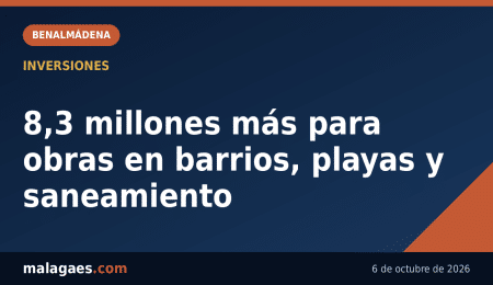 8,3 millones más para obras en barrios, playas y saneamiento — Malagaes.com