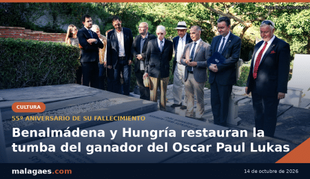 Benalmádena y Hungría restauran la tumba del ganador del Oscar Paul Lukas en el 55º aniversario de su fallecimiento