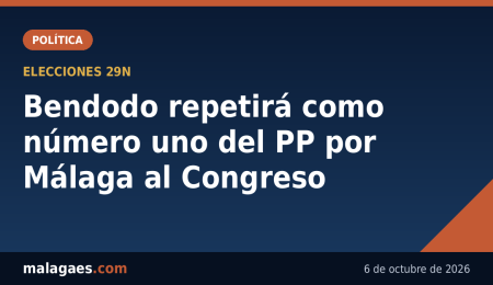 Bendodo repetirá como número uno del PP por Málaga al Congreso - Malagaes.com