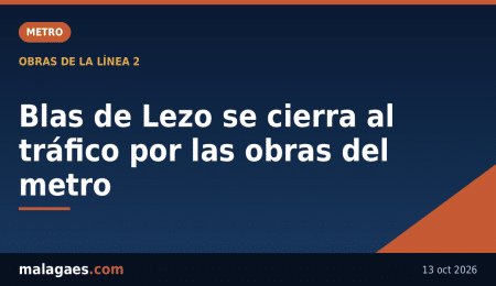 Blas de Lezo se cierra al tráfico por el avance del metro y las líneas 15 y 18 de la EMT cambian de recorrido