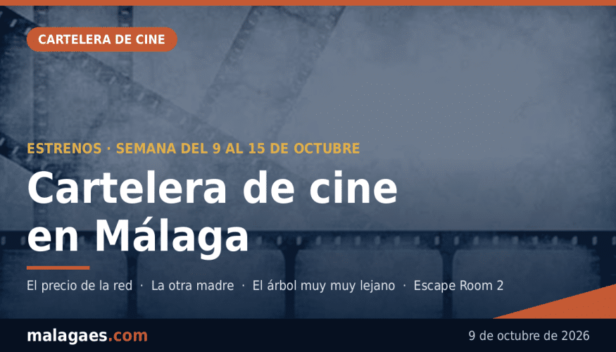 Cartelera de cine en Málaga: los estrenos de la semana del 9 de octubre