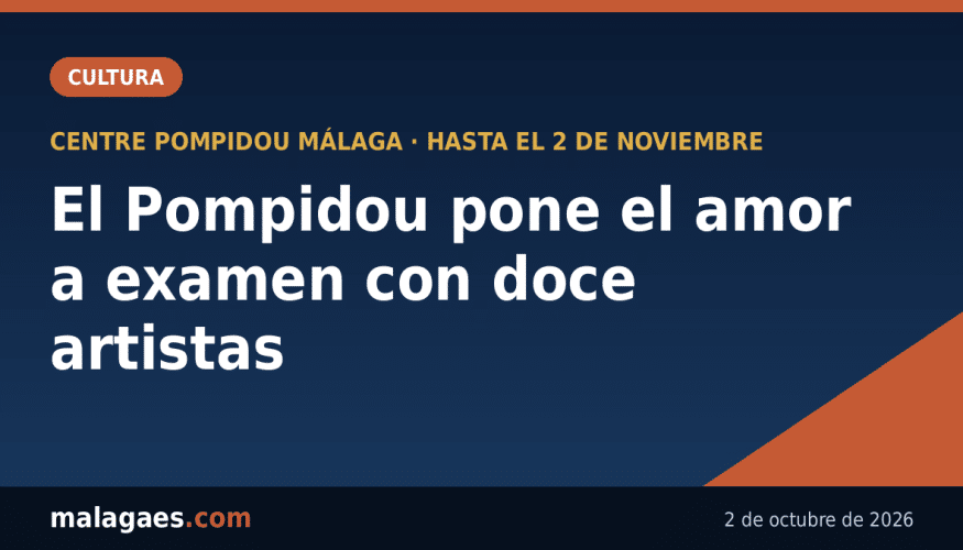 El Pompidou Málaga pone el amor a examen: doce artistas, un 'match' en el museo y un muro para confesar desamores