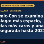 La Comic-Con se examina en Málaga: más espacio, entradas más caras y una cita asegurada hasta 2027