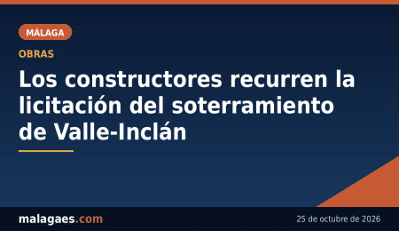 Los constructores recurren la licitación del soterramiento de la avenida de Valle-Inclán